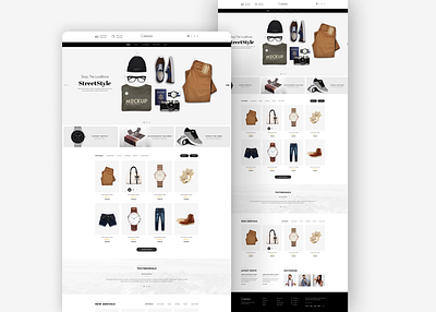 Cariana - Ecommerce graphic design ui