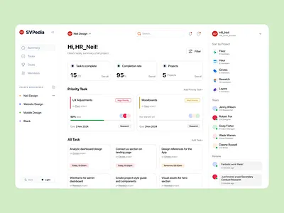 Dashboard Design for HR 3d animation app appdesign branding dashboard dashboard design design graphic design hr illustration logo motion graphics ui uidesign ux uxdesign web design website design
