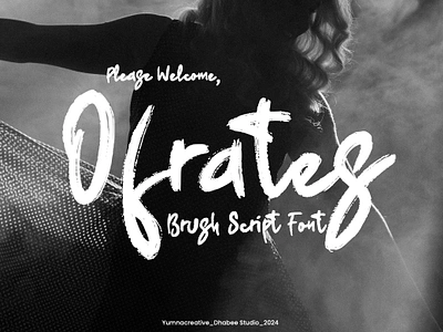 Ofrates – Brush Script Font beauty brush design fashion feminime font handwritten illustration makeup modern new old script signature textured typeface typography unique vintage web