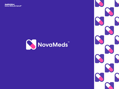 Combination Logo design for Nova Meds a logo beset logo designer brand identity design branding design graphic design logo