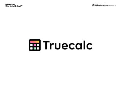 Modern and Minimal Logo Design for Truecalc a logo beset logo designer brand identity design branding design graphic design logo