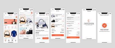 E-commerce app Design Exploration design explration e commerce app product design uiux