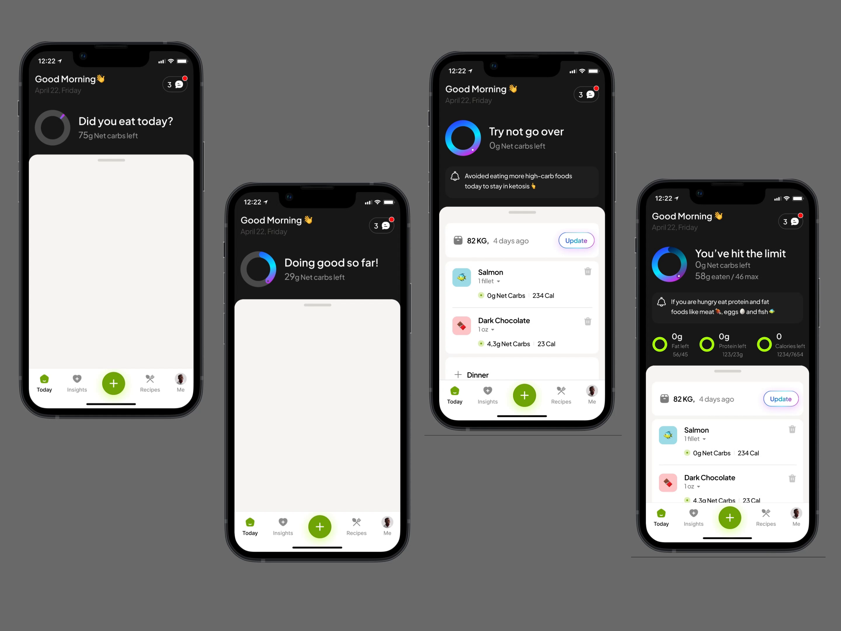Example of Mobile App Design (Ios, Android)