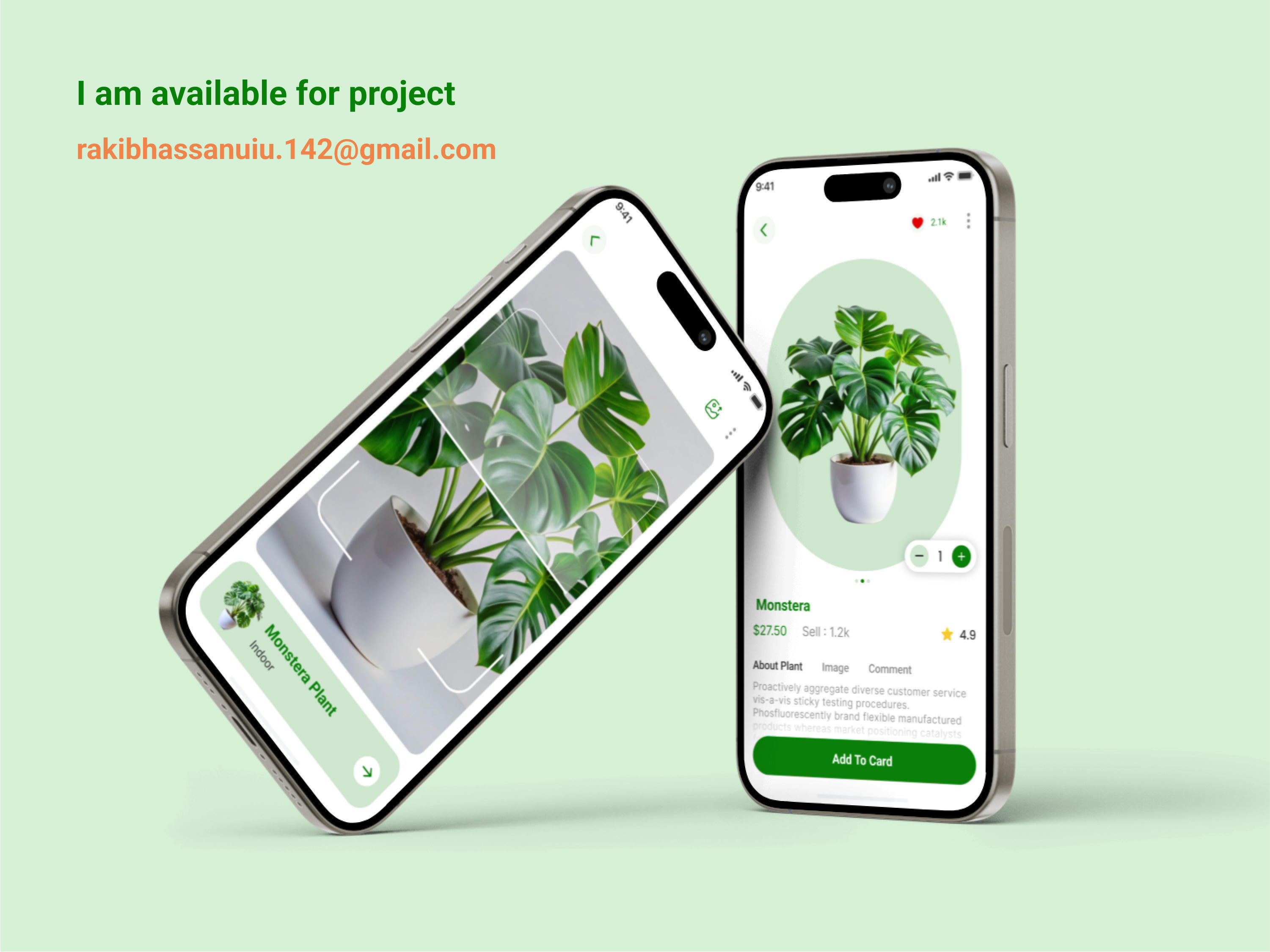 Example of App Store / Play Store Screenshot Design