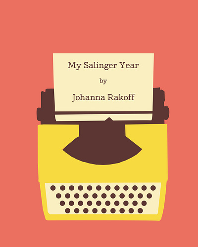 My Salinger Year Poster book graphic design my salinger year poster reading