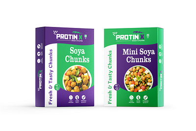 Soya Chunks Box Design box design box packaging brand design branding label design logo design mockup mockup design packaging packaging design pouch design soya chunks soya chunks bos design soya chunks packaging