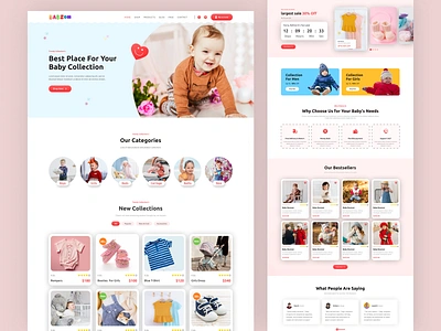 E-commerce Online Shop Website branding clean cloth store cloth website design ecommerce ecommerce store ecommerce web ecommerce website landing page marketplace minimal online shop online store shop top design ui ui design ux website