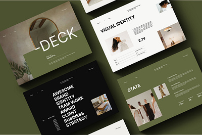 Pitch Deck Landscape Template design