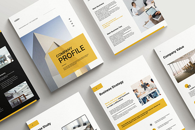 Company Profile Brochure Template strategy