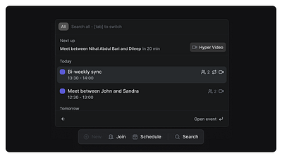 Meeting Scheduler UI ui