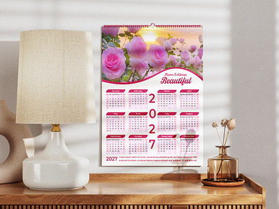 Wall Calender Design 2027 designcommunity