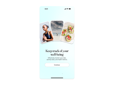 Wellness app onboarding app app concept app design app onboarding app ui design fitness app health app onboarding screen onboarding ui ui ui design ui ux wellness app