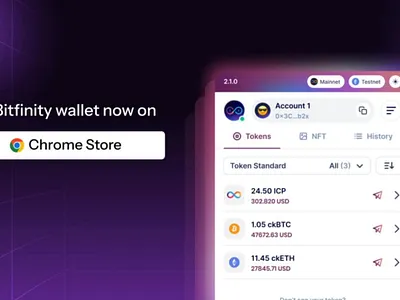 Motion Design Ad for Bitfinity Web3 Protocol 2d animation animation bitcoin cryptocurrency motion ad motion design motion graphics saas web3