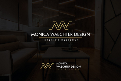 Interior Design Company-Logo branding graphic design interior design logo m mw mw logo w