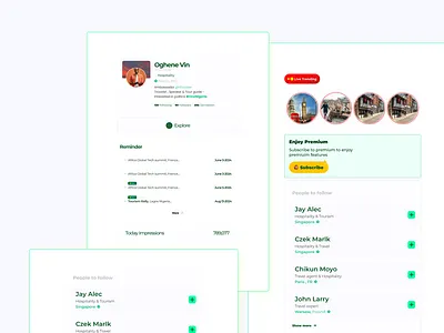 Tourist Website - Wakabeta design development ui website
