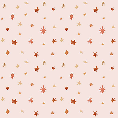 Watercolor seamless pattern of colored stars on light background angel beige fantasy light background magic seamless pattern simple sky star stars textile watercolor