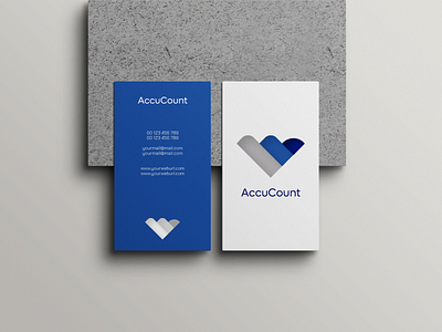 ✨ Refined & Professional Accounting Firm Business Card ✨ branding design graphic design logo typography ui