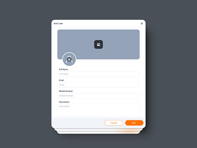 User add || Modal design figma solaimanali ui user interface ux