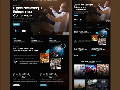 Digital MArketing Website Design ui ui design uiux web design website