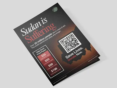 Sudan Charity Appeal Poster Designs graphic design illustration poster