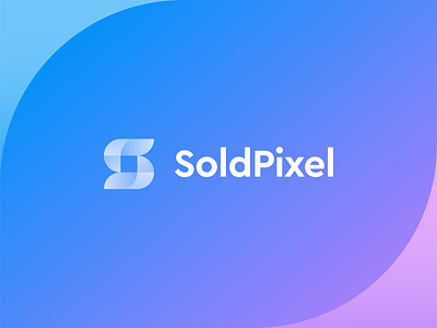 SoldPixel logo design brand identity branding design subscription digital geometric icon letter logo logos negative space online pixel pixels s smart square