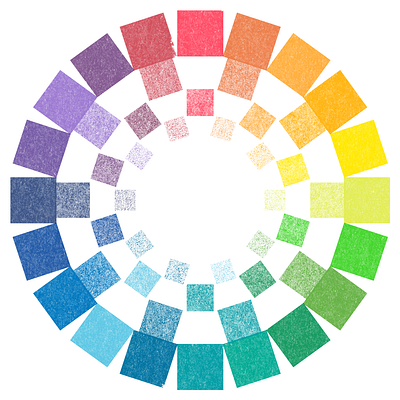 Colors (colorcircle) circle color colorcircle colors graphic design logo poster print riso risography