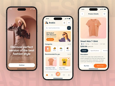 Fashion E-Commerce App Ui app design buy e commerce ecommerce ecommerce app ecommerce design ecommerce store fashion fashion app item list marketplace mobile app online shop online shopping online store saas sell shopify shopping store