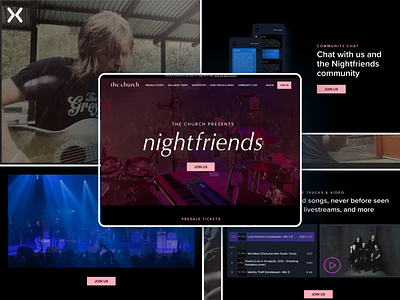 Event Landing Page branding click through landing page design dribbble shot landing page design landingpage lead generation music music event landing page ui ux