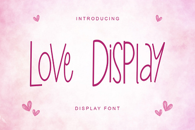 Love Display fantasyfont kidsstylefont