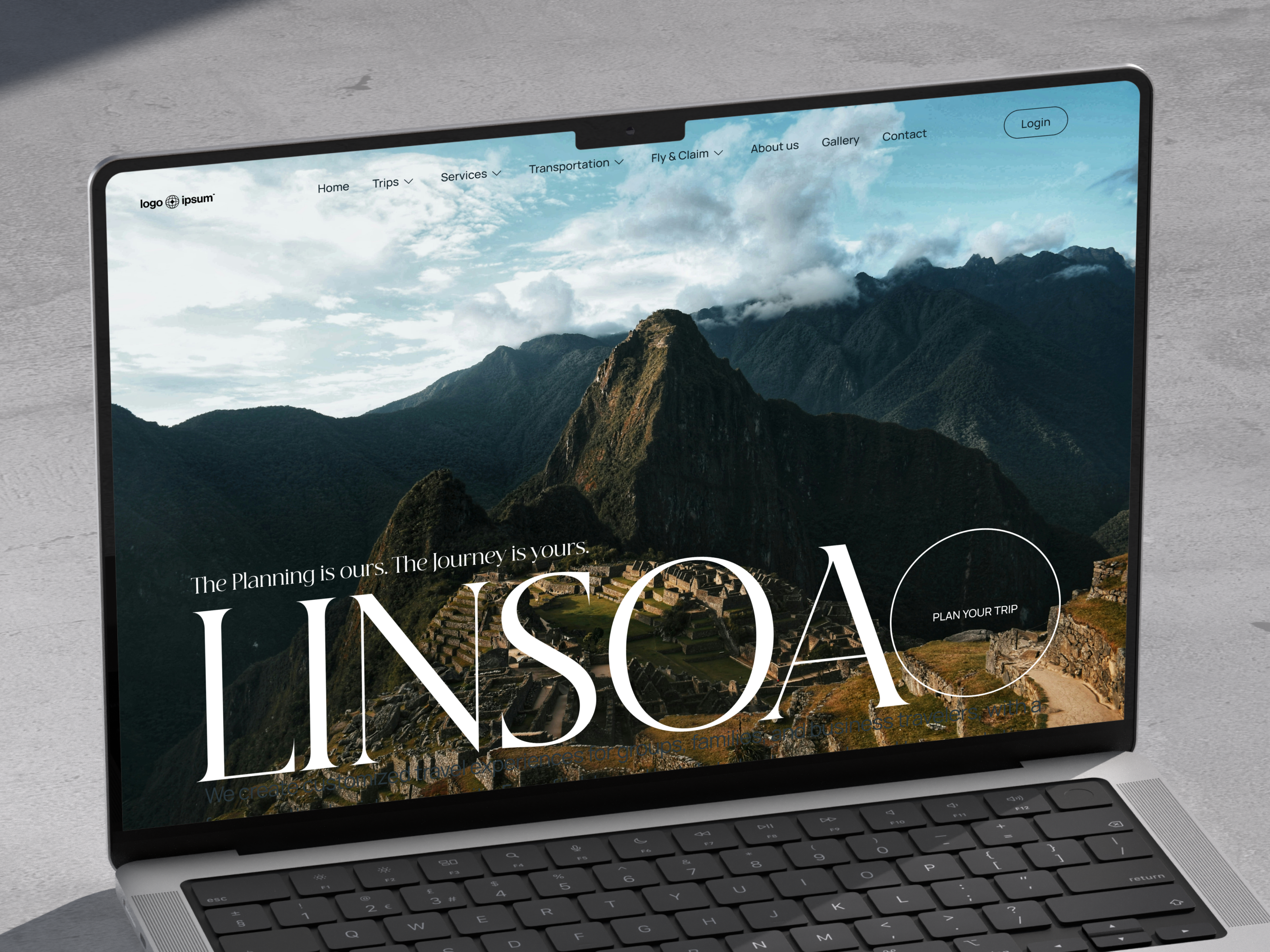 Example of Landing Page Design 