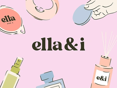 Ella & I - Branding aroma aromatherapy beauty body care branding catalogue creative design e commerce fragrance home fragrance logo mist online shop packaging perfum perfume store store stylish typography