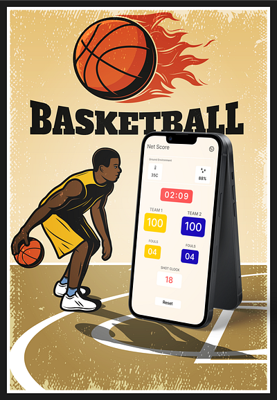 Net Score App app ui basketball basketball app ui mobile app mobile app ui mobile app ui ux ui ui ux user interface