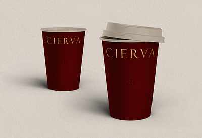 Cierva Coffe Brand Identity adobe illustrator adobe photoshop brand identity branding bussiness card graphic design logo logo design luxury packaging visual identity