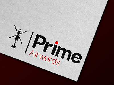 Prime Airwards logo blends a helicopter with bold, modern design aviationbranding brandidentity creativedesign designgoals graphicdesign helicopterlogo logodesign logoinspiration moderndesign