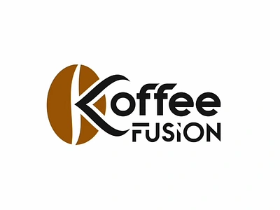 Koffee Fusion Logo Animation branding cafe coffee coffee bean coffee logo coffee shop custom logo design graphic design illustration lettering logo logo animation logo design logo motion logo reveal typography vector