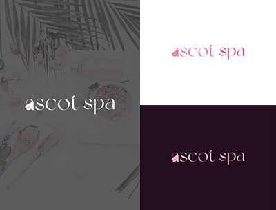 Spa Minimal Logo branding graphic design logo