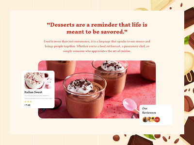 Desserts Website desserts sweet ui webste