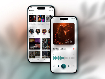 SoundStream - Mobile Music Player application mobieapp music ui ux