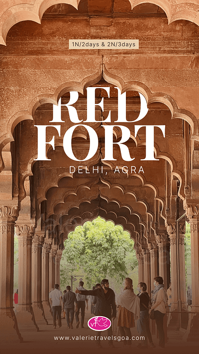 Tour posters for Valerie travels branding delhi red fort posters delhi tour post design graphic design illustration logo poster design social media design tour poster inspirations tours and travels tpur and travels ui