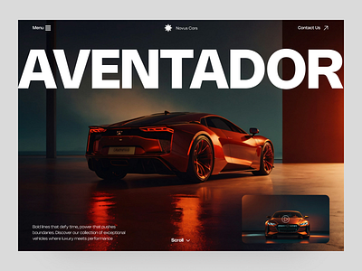 Car Website Design Concept automotive car car ride car shop dealership landing page landing page design showroom ui uiux ux vehicle webdesign website design