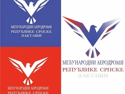 Logo redesgin - Međunarodni Aerodrom RS logo