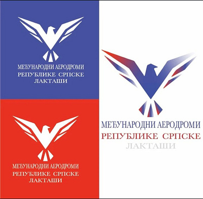 Logo redesgin - Međunarodni Aerodrom RS logo