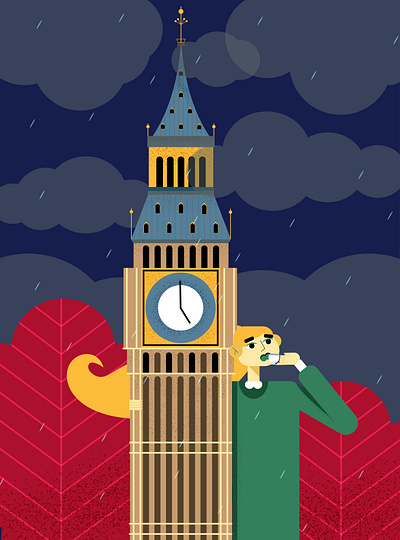 Big Ben illustration illustrator vector