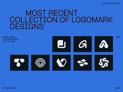 Logomark collection animation behance brand collateral brand identity branding design logo graphic design identity landing page logo logo collection logo design logomark mark monogram negative space print symbol visual identity website design