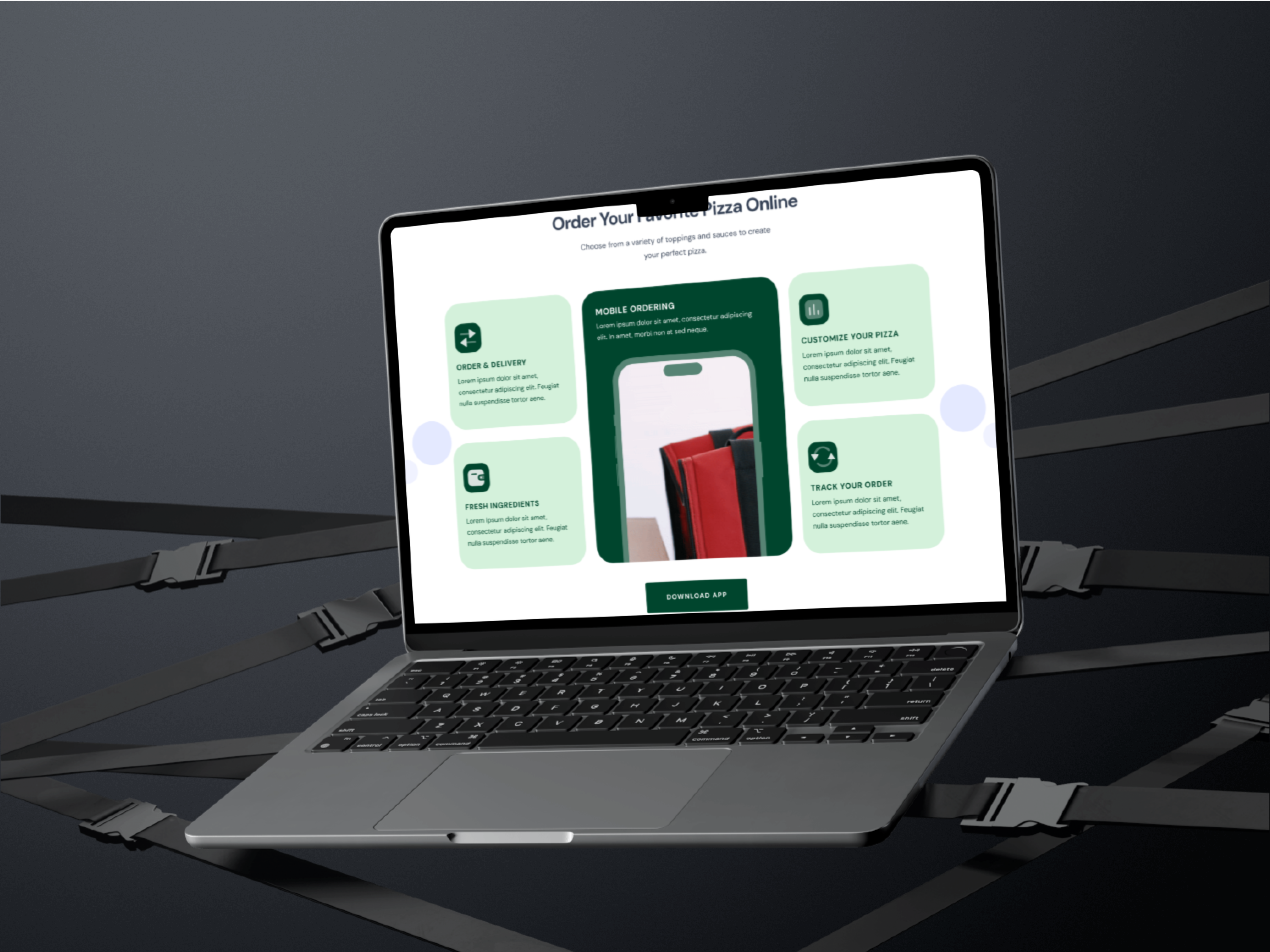 Example of Restaurant Website With Online Ordering