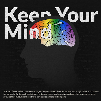 "Creative Mind" Artwork Poster. adobe adobecreativesuite adobedesigner artworks branding conceptdesign creativedesigner creativedesigns creativemind design freelancer graphic design illustration newideas posters