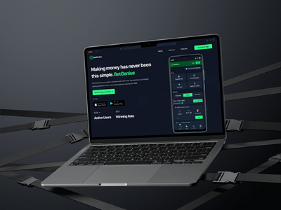 Betting Platform Website Landing page betting platform betting website design landing page ui ui design ui designer web design web designer website