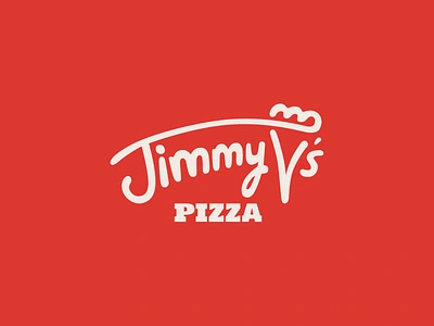 Jimmy V’s Pizza - Brand branding graphic design logo typography