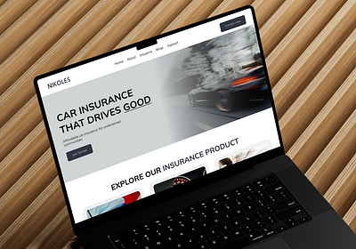 Insurance company website casco design financial insurance insurance company landing ui website insurance company