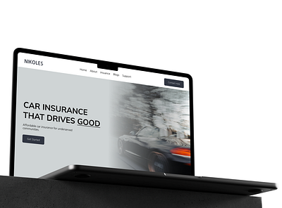 Insurance company website casco design financial insurance insurance company landing ui website insurance company